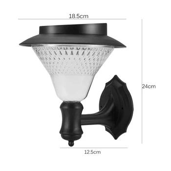 

Portable 8 LED Wall Light Outdoor Waterproof Porch Garden Wall Lamp Home Sconce Indoor Decoration Lighting Lamp