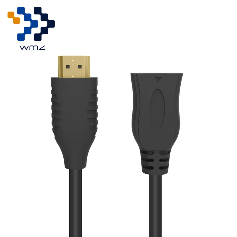 WMZ Удлинительный кабель, HDMI Мужской к женскому кабелю 1 м 5 м позолоченный разъем для HD ЖК-ТВ PS 3/4 PC ноутбука для компьютера и проектора