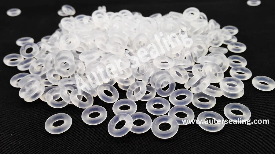 Прозрачное белое уплотнительное кольцо 5X1.5/5x2 5/5x3 Oring ID x CS Silicone (MVQ) 40 ShA Oring|ore ore|oring