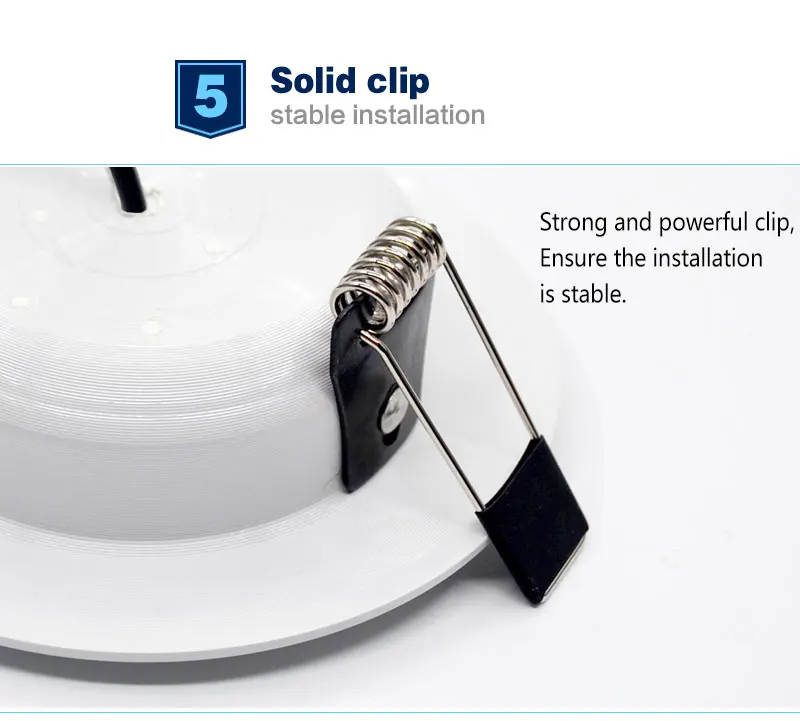 Dimmable Waterproof LED Downlight AC220V 230V 5W 7W 9W 12W 15W 18W 24W LED indoor Lamp Recessed LED Spot Light For Bathroom