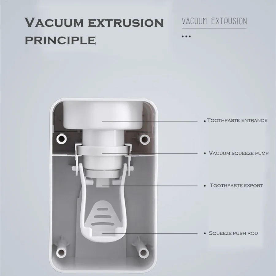Hands Free Автоматический Диспенсер зубной пасты, для зубной щетки соковыжималка настенное крепление аксессуары для ванной комнаты дропшиппинг