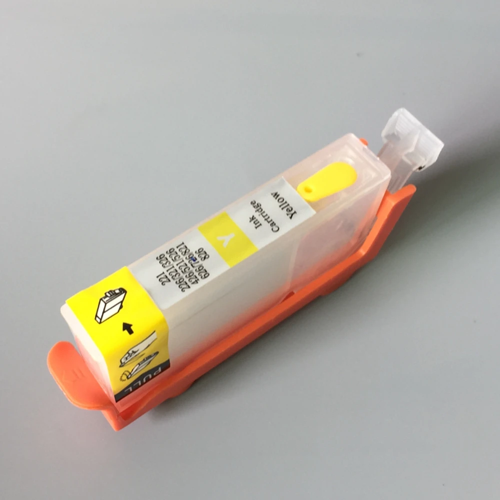 6 видов цветов многоразовый картридж для принтера Canon PIXMA MG7710 MG6810 MG5710 с ARC чипами PGI