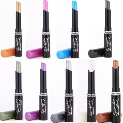 

2015 New Brand Eye Pencil Eyeshadow Pen Glam Shadow Stick Metallic Shimmer Warm color 9 Colors Optional