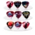 SOACH 50pcs Bass Guitar picks pick Rock band pattern Plucked Instrumento Accessories Guitarra / Acoustic Guitar / ukulele Parts