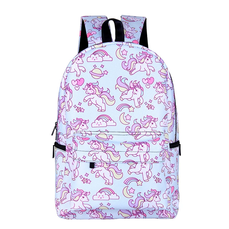 

Lovely Unicorn Printing Backpack Women Cute Laptop Backpacks School Bags for Teenagers Ladies Casual Rucksack Bookbags Back Pack