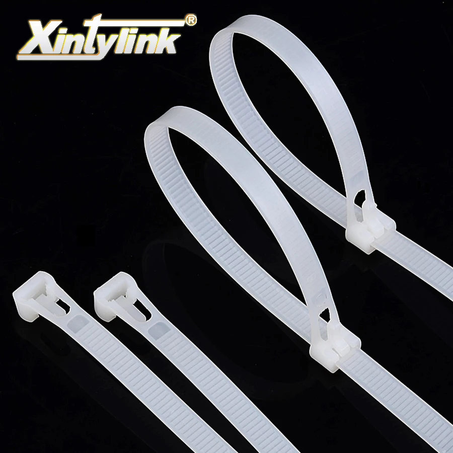 Buy xintylink releasable Nylon Cable ties Network