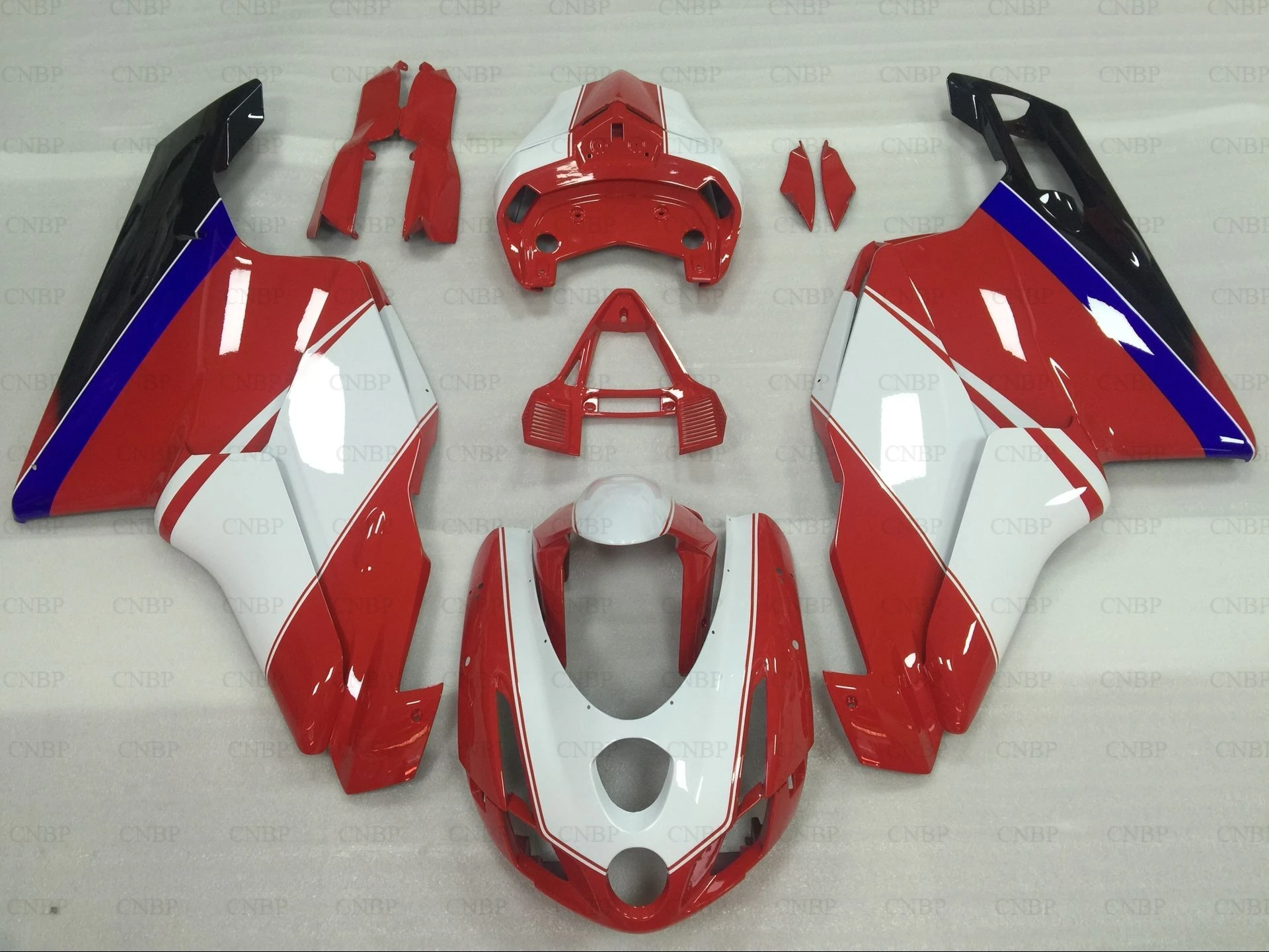 Кузов для DUCATI 999 749R 749S 749 999S 2003 2004 03 04 комплект обтекателей красного и белого цвета |