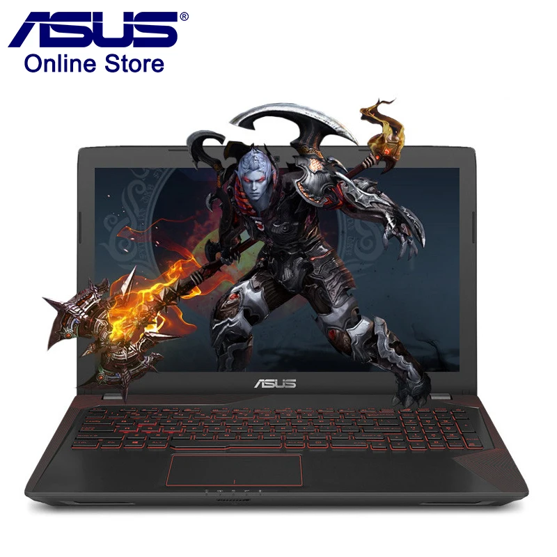 Новый игровой ноутбук ASUS FX53VD 4 ГБ ОЗУ 1 ТБ ПЗУ 15 6 дюймов Windows10 Pro две видеокарты Intel I5