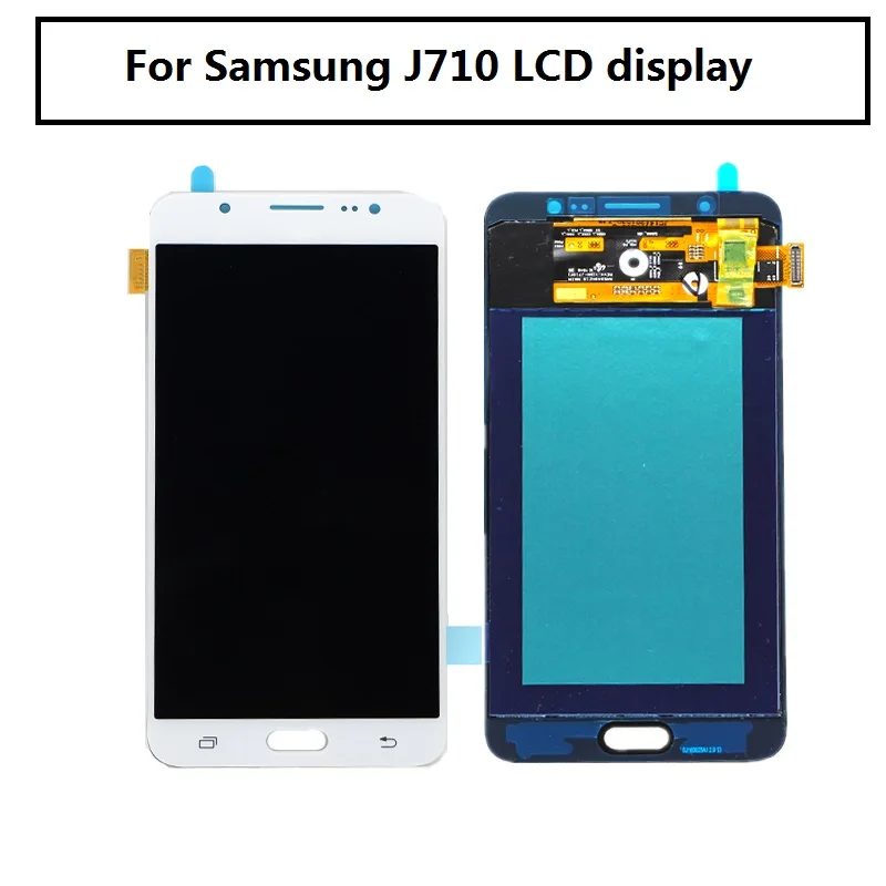 Prix pour 100% Testé J7 2016 Lcd Pour Samsung J710F J710M J710H J710FN Écran Lcd Avec Écran Tactile Digitizer Pour Samsung J710 Lcd Affichage Prix pour 100% Testé J7 2016 Lcd Pour Samsung J710F J710M J710H J710FN Écran Lcd Avec Écran Tactile Digitizer Pour Samsung J710 Lcd Affichage