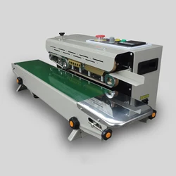 Máquina de Sellado de Película Bolsa de Plástico de Calor Paquete de la Máquina Sellador de Banda Horizontal Calefacción Máquina de Embalaje Control de Temperatura Fr-770 Máquina de Sellado de Película Bolsa de Plástico de Calor Paquete de la Máquina Sellador de Banda Horizontal Calefacción Máquina de Embalaje Control de Temperatura Fr-770