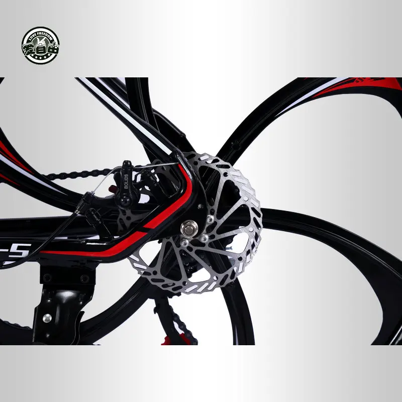 Love Freedom 21 speed 26 inch mountain bike bicycles double disc brakes student bike Bicicleta road bike Free Delivery