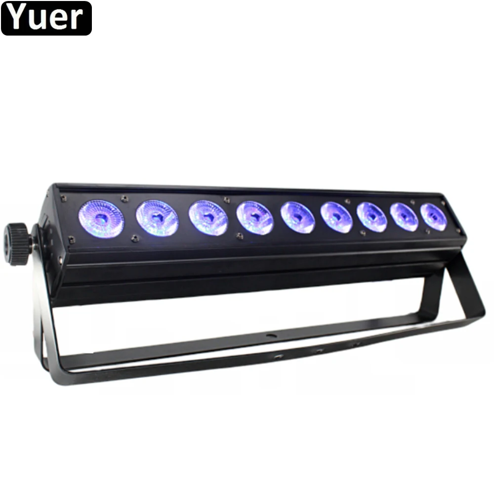

New9x10W RGBW 4IN1 Point Control LED Wash Wall Light Run Horse Pixel Wall Washer Lights For DJ Disco Equipment Party Club Lights