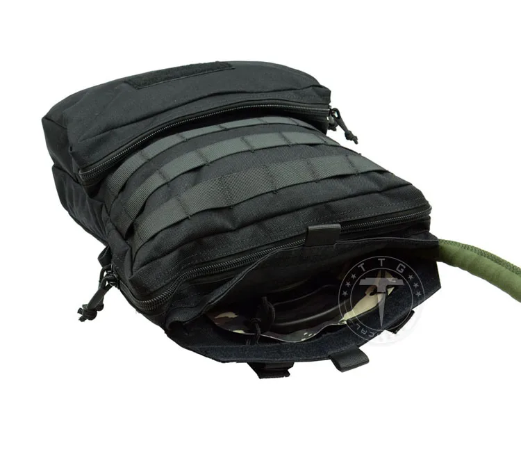 Ttgtactical Molle Hidratação Pacote Mochila Militar Bexiga Transportadora 1000d Náilon 3l 18 Bolsas de água