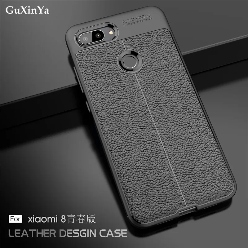 

Cover Xiaomi Mi 8 Lite Phone Case Luxury Leather ShockProof TPU Protective Case For Xiaomi Mi 8 Lite Fundas Xiaomi Mi 8x / Mi8x
