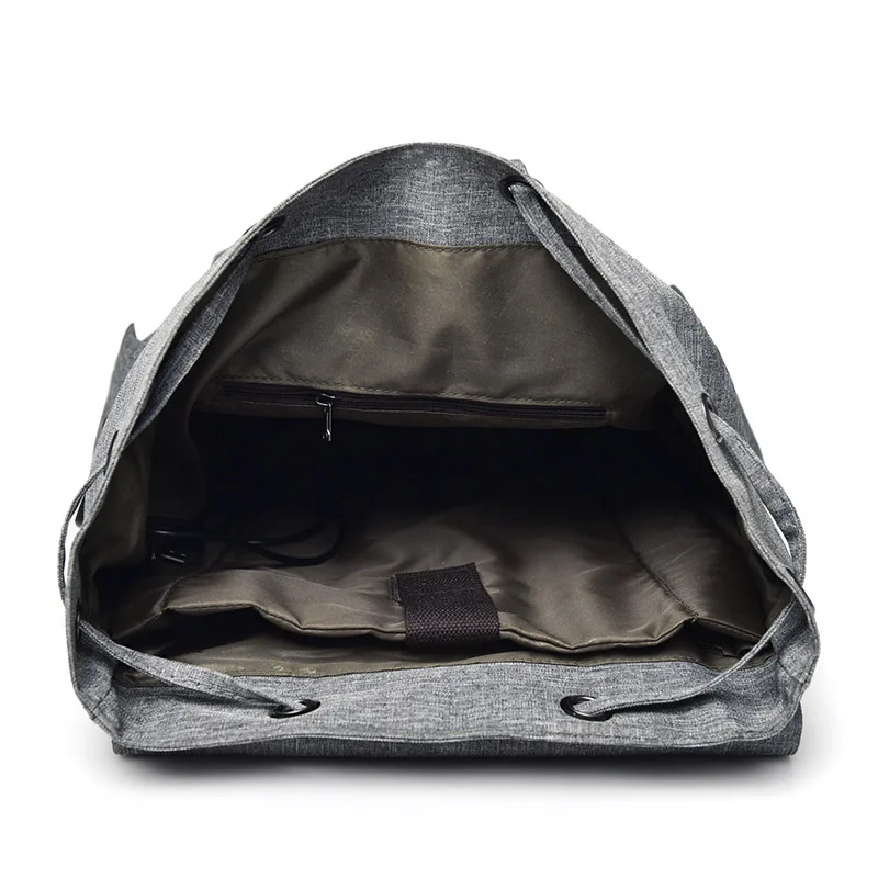 Moda USB carga ordenador portátil Mochila para los hombres y las mujeres Mochila mochilas para niñas Mochila de viaje