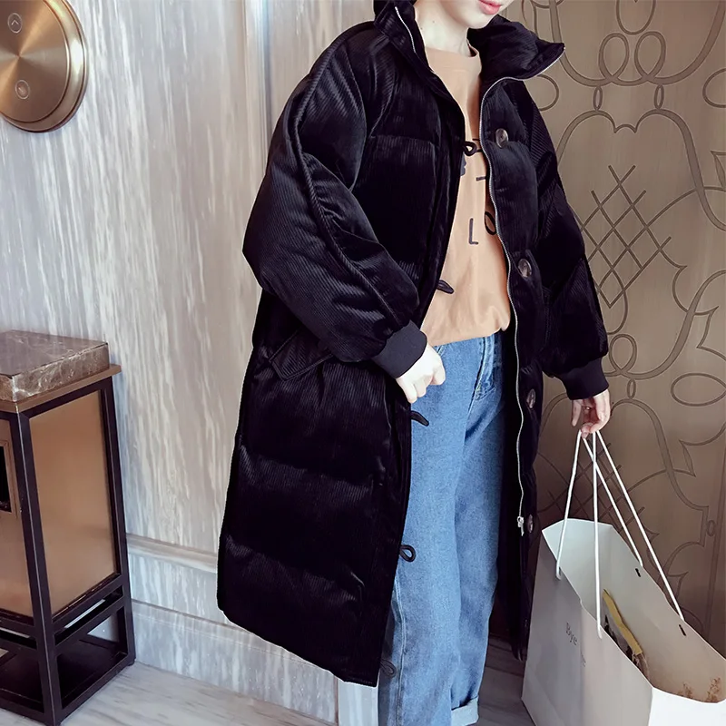 coffee Veste Hooded Longue Capuchon grey Rembourré Manteau Femmes Épais Hooded La green black Coton Doudoune Hooded Hooded black Blue Velours beige Coréenne Parka Taille Bulle D'hiver Pardessus Plus À qqp7rwES