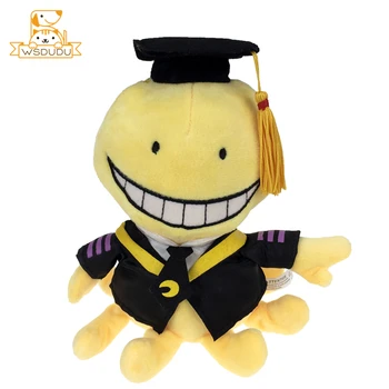 

Cute Octopus Korosensei Koro Sensei Teacher Plush Stuffed Toys Assassination Classroom Cartoon Animals Decor Dolls Graduate Gift