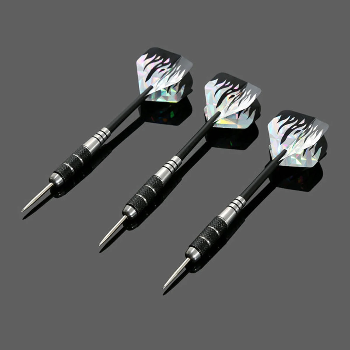 3pcs/set Professional Copper Darts Set Stainless Steel Needle Tip Darts Set Indoor Outdoor Sports