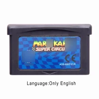 

Mari Kart Super Circuit 32 Bit Video Game Cartridge Console Card EU Version English