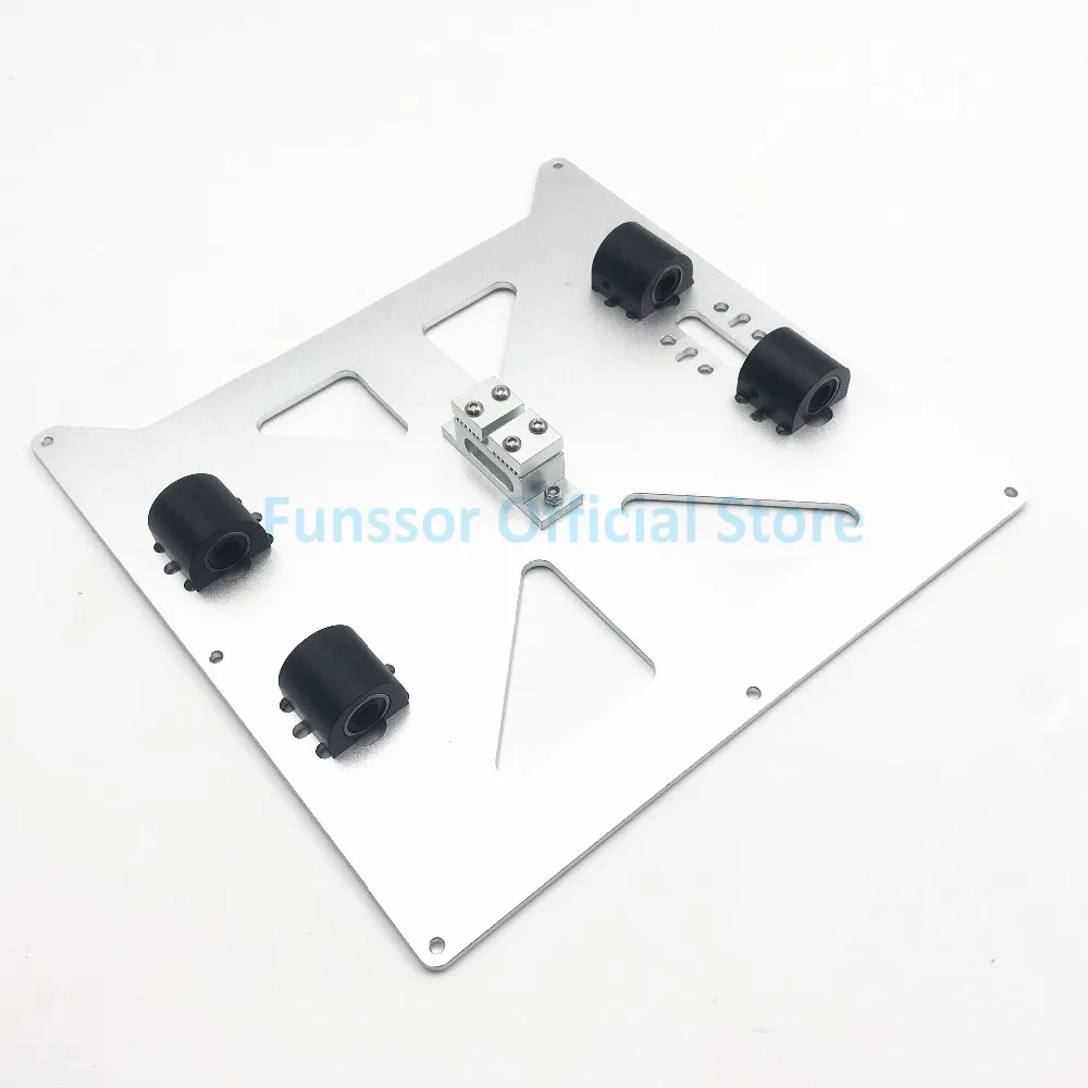 

Funssor Prusa Aluminum Y Carriage Kit Anodized Upgrade V2 for DIY Prusa i3 RepRap 3D Printer Fast Ship