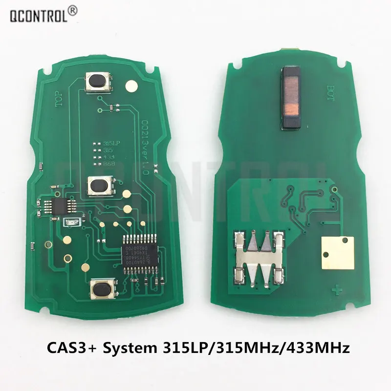 

QCONTROL Car Remote Control Key Circuit Board for BMW CAS3 X5 X6 Z4 1/3/5/7 Series Keyless Entry Transmitter CAS3 System