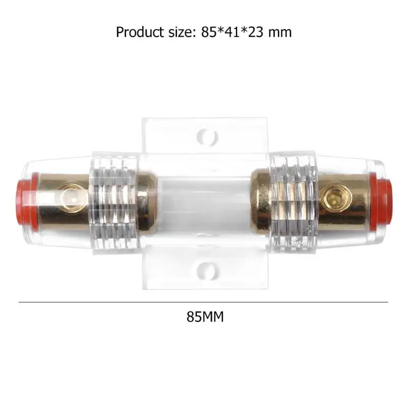 4/8 Калибр Inline AGU Держатель предохранителя для автомобиля грузовик морской Аудио Amp усилители домашние