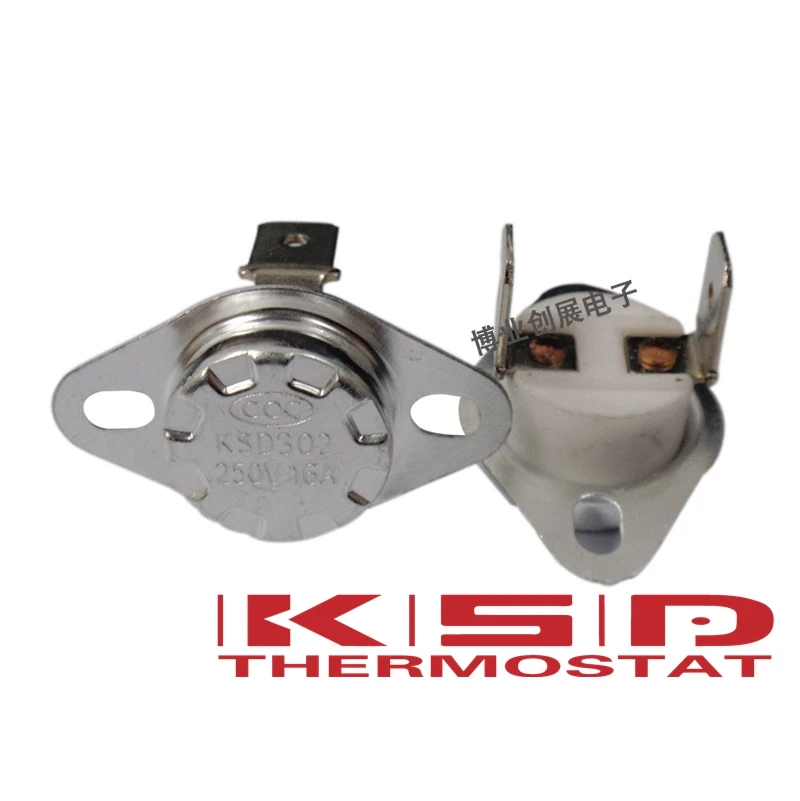 5 шт. KSD301/KSD302 150C 150 градусов Цельсия 16 А 250 в N.C. Нормально закрытый керамический