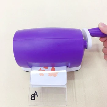 

DIY Dies Cutting Embossing Machine Scrapbooking Dies Cutter Paper Card Die-Cut Machine Home Embossing Dies Tool Pink Purple