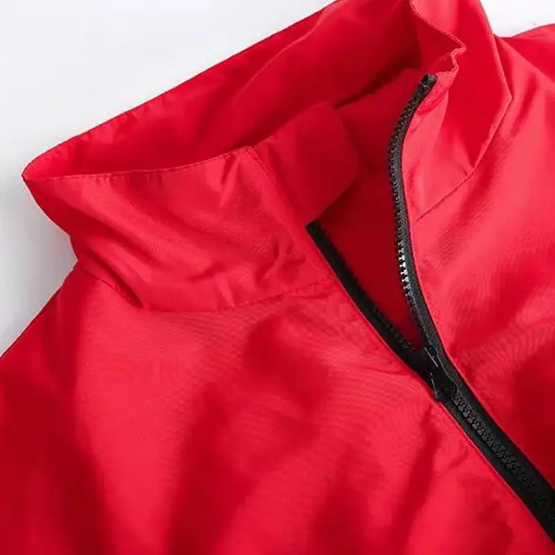 price reduction  Fashion reflective Jacket women long sleeve bomber jacket Streetwear hip hop coat Spring veste femm