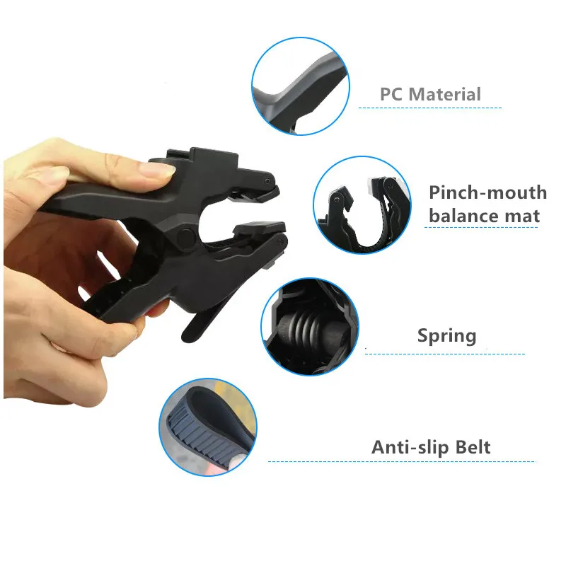 Portable Jaws Flex Photography u-clip Strong clip Clamp Mount For GoPro Hero 6 4 5 Xiaomi Yi 4K SJCAM Sports camera accessories (8)