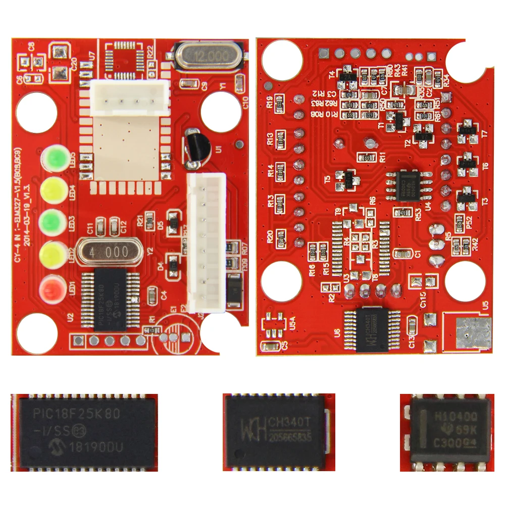 HS CAN / MS ELM327 V1.5 PIC18F25K80 для FORScan ELM 327 USB Windows XP/7 32 бит Ford CH340 OBDII сканер кодов|Считыватели