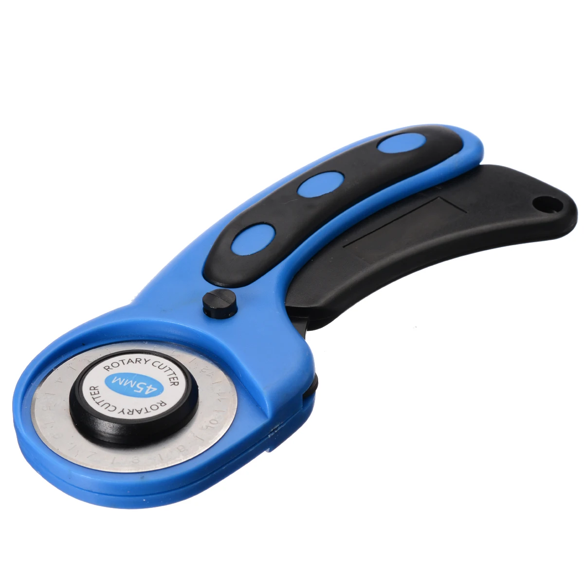1pc Durable Blue Rotary Cutter 45mm Rotary Cutter Quilter Sewing Fabric Paper Leathercraft Craft Quilting Cutting Sewing Tools