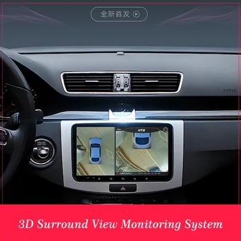 

Newest 3D HD Surround View Monitoring System 360 Degree Driving Bird View Panorama Car Cameras 4-CH DVR Recorder with G sensor