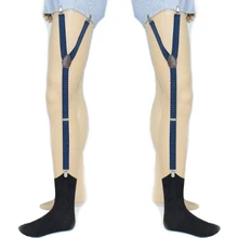 Новое поступление мужская рубашка держатель подвязки Регулируемый эластичный подвязка ремень носок нескользящее нижнее белье аксессуар FZ 24BC Горячий