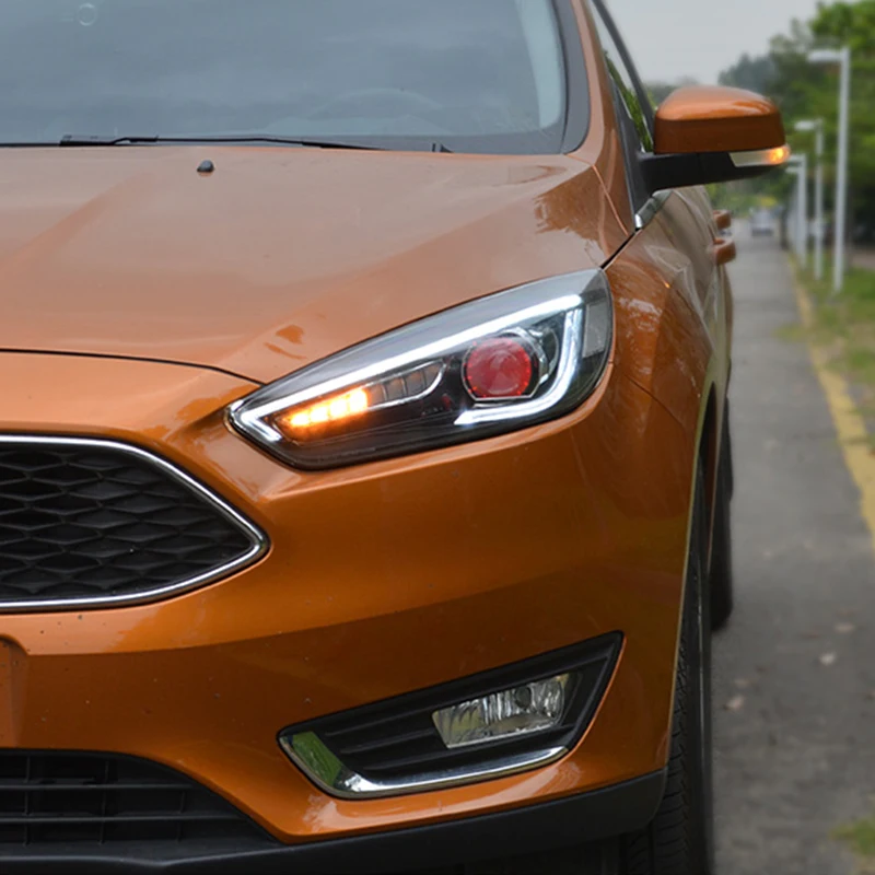 Автомобильные фары в сборе для Ford Focus 2015 2018 автомобильный Стайлинг Чехлы линз