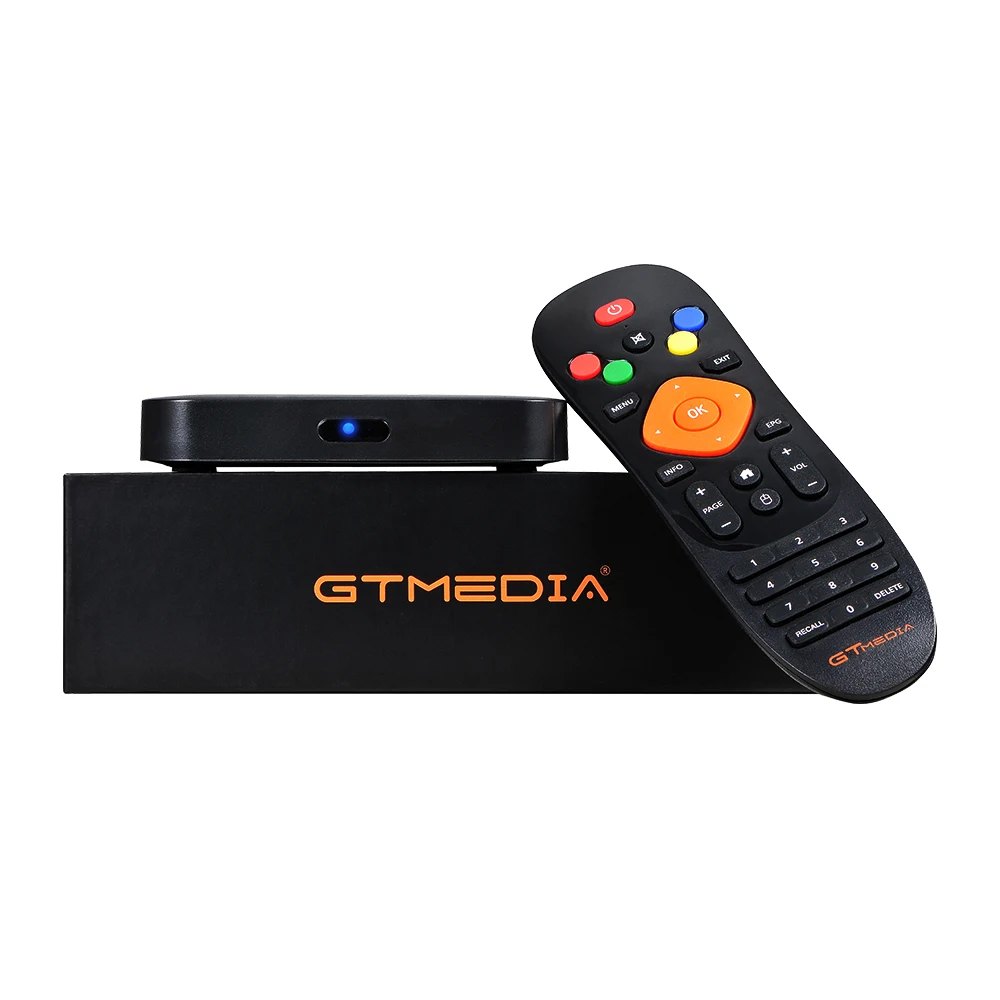 GTMEDIA G3 Android 7,1 Smart tv Box медиаплеер 2G 16G+ пульт дистанционного управления 7000+ channles встроенный Wifi 4K H.265 из Бразилии IP tv Box