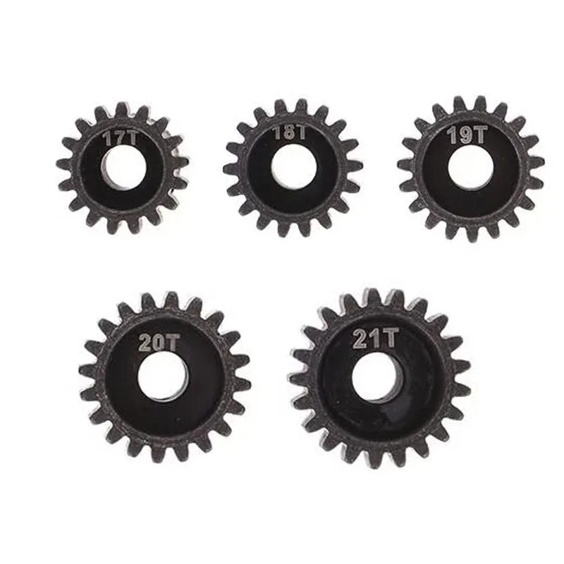 

5Pcs 32DP 5mm 17T 18T 19T 20T 21T Motor Pinion Gear Combo for Traxxas Redcat Tamiya 1/10 1/8 RC Monster off-road Car