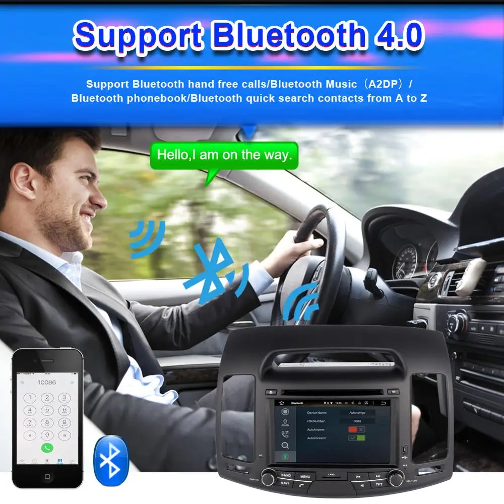 Sale Android 8.0 Octa Core 4GB RAM Car Radio Stereo Head Unit For Hyundai Elantra 2007-2011 DVD Multimedia Player GPS Navigation 4