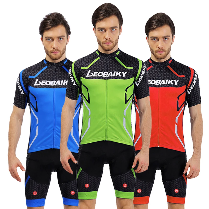 Breathable Pro Team Cycling Jersey Set Men Bicycle Sportswear Bike Skinsuit Male Quick Dry Mtb Clothing Cycle Clothes for Man