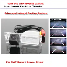 Intelligentized Reversing Camera For FIAT Bravo / Brava / Ritmo Rear View Back Up / 580 TV Lines Dynamic Guidance Tracks