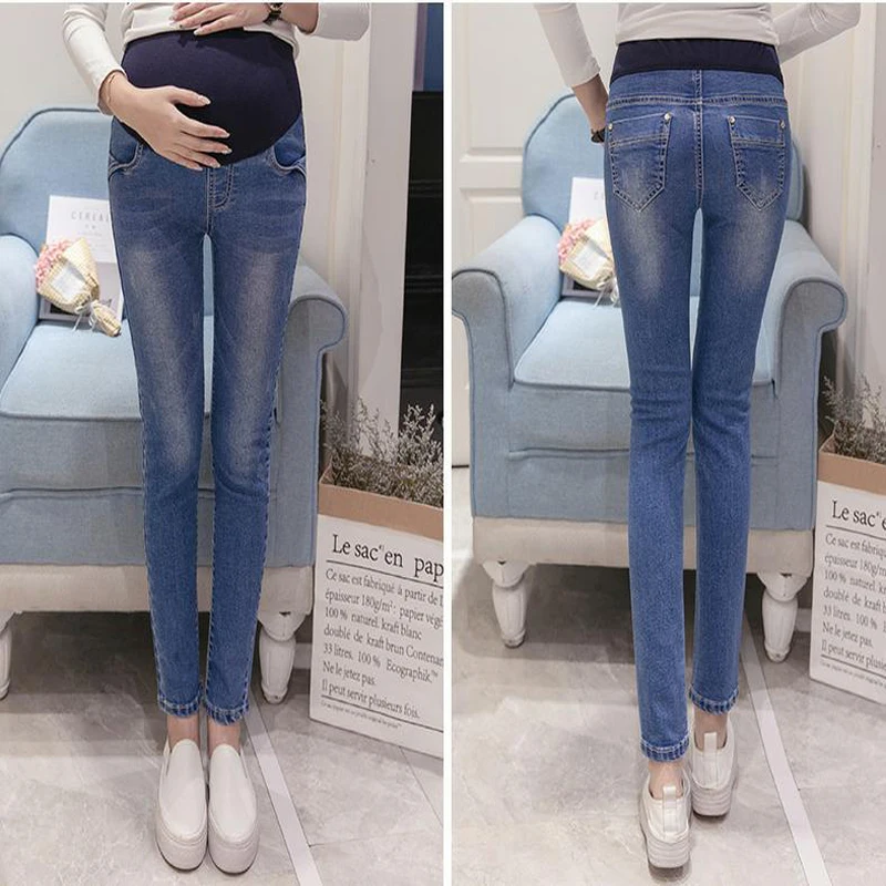 Emotion Moms; джинсы для беременных женщин; зимние теплые джинсовые брюки для беременных; Одежда для беременных