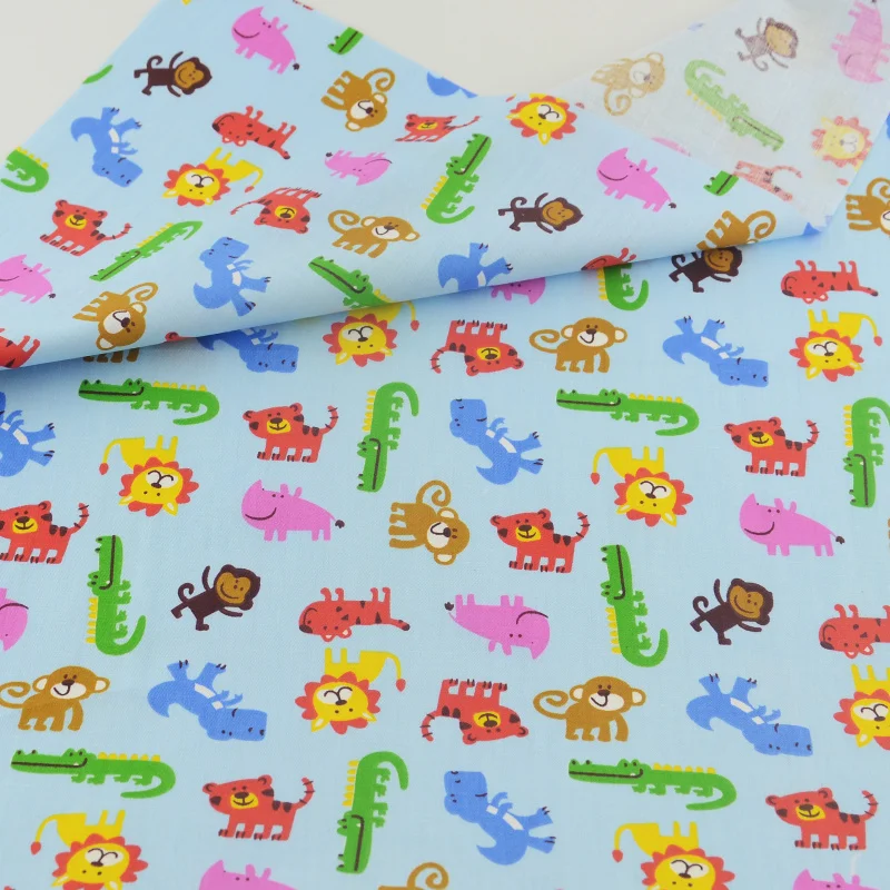 Teramila животных зоо постельные принадлежности из хлопка украшения одежды лоскутное домашнее текстильное изделие лоскутное шитье ткани ремесла ткани