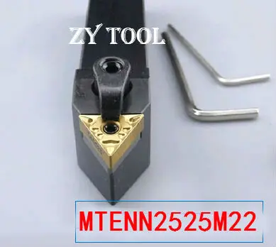 MTENN2525M22 Metal Lathe Cutting Tools,CNC Turning Tool,Lathe Machine Tools, External Turning Tool Type MTENN 25*25*150