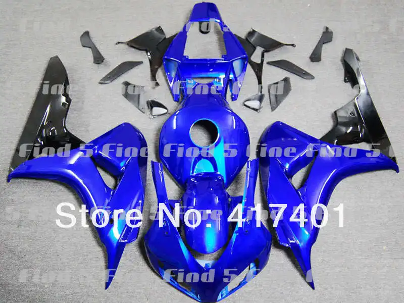 

Injection blue black fairings for HONDA CBR1000RR 06-07 CBR 1000 RR 06 07 2006 2007 CBR1000 2006-2007 motorcycle fairing kit