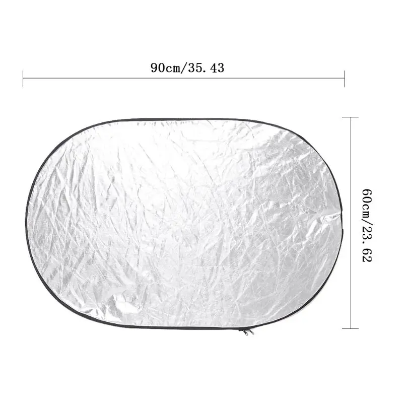 5in1 60x90 см 24x3" Multi складной студийный фото свет отражатели для смягчить свет