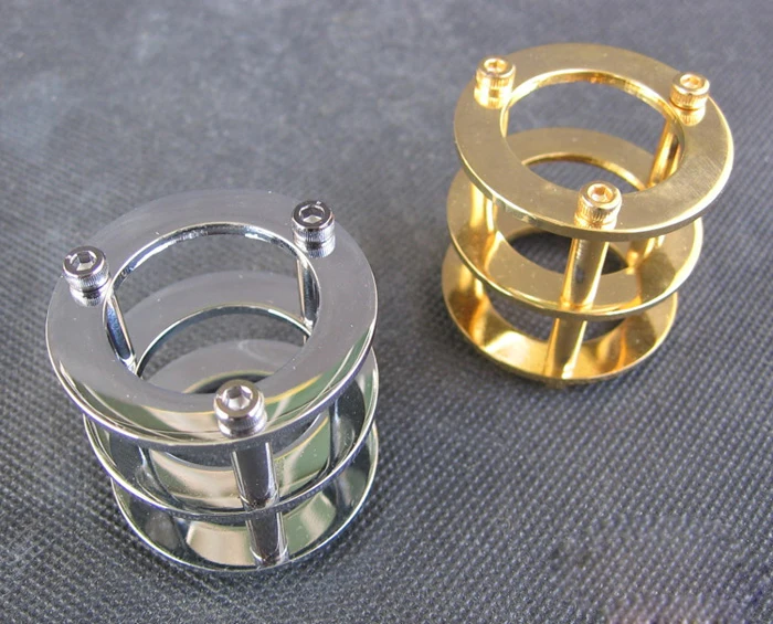 

Vacuum Tube Guard Protector Cover for 12AX7 12AT7 ECC83 6922 5687 HIFI Vintage Audio AMP DIY Gold&Chrome Plated 1PC