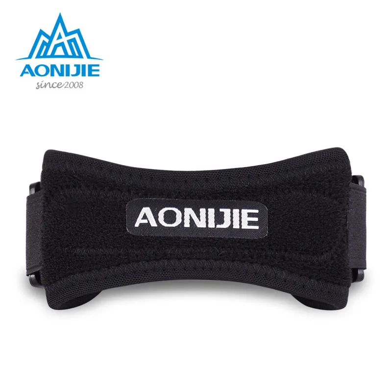 AONIJIE E4067 قابل للتعديل الرضفة الركبة حزام هدفين دعم سادة الألم الإغاثة الفرقة للمشي كرة القدم كرة السلة الكرة الطائرة يتقرفص