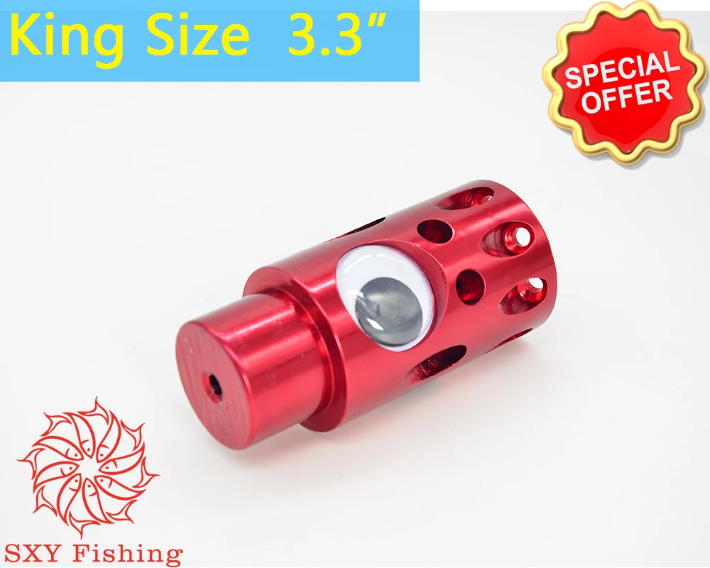 

SXY FISHING D50LX 6.4OZ King Size Metal Trolling Lure Outsize Trolling Bait DIY Jet Head Color metal bait Trade price R