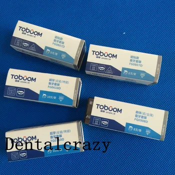 

5BOX Dental burs preparation kit anterior posterior ceramics zirconia crown