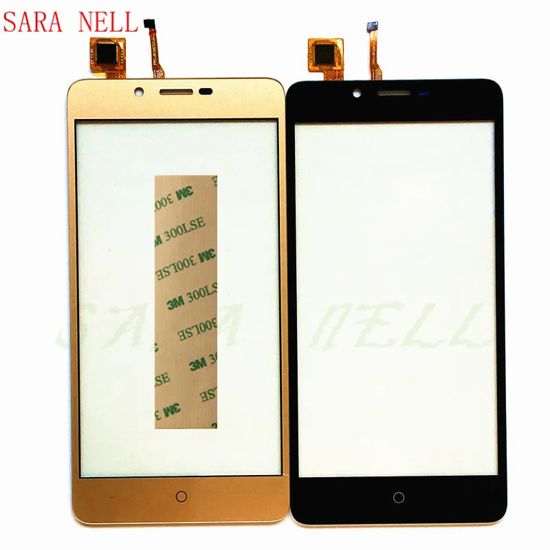 

SARA NELL Phone Touch Panel Sensor For Vertex Impress Lion Dual Cam 3G Touch Screen Digitizer Front Glass Lens+Tape